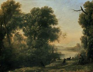 Landscape with a Goatherd