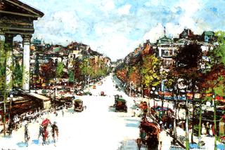 The Madeline and Rue Royal, Paris