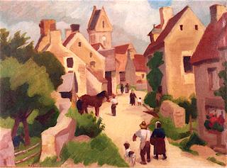 Workers in a Village
