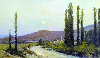 Valley in Crimea