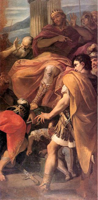 David before the Army of Saul
