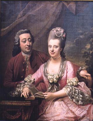 Portrait of Urbain Dominique Virnot and Catherine Lenglart