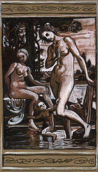 Two Nymphs Bathing