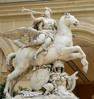 Fame Riding Pegasus