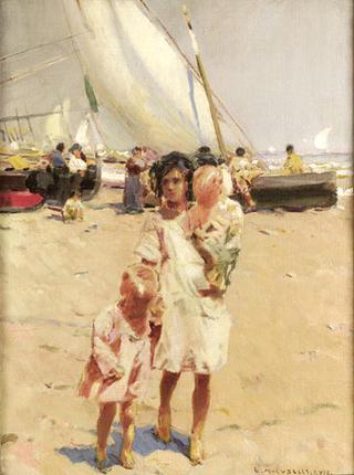 Niños en la playa
