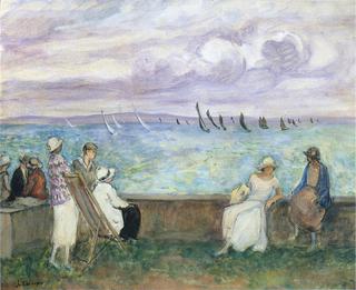Watching the sailboats