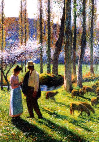 A Peasant and Shepherdess
