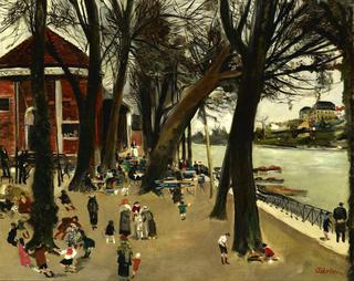 Cafe by the Seine
