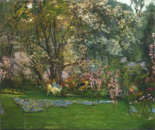 Spring in a Riviera Garden