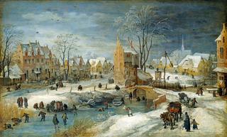 A Village in Winter
