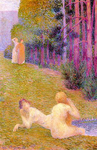 Figures in a Park