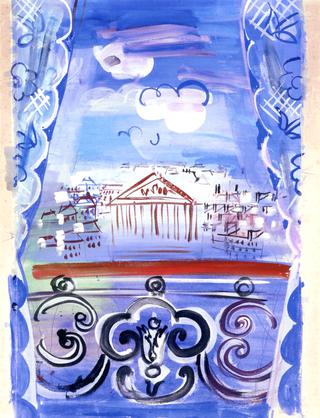 The Open Window, over La Madeleine
