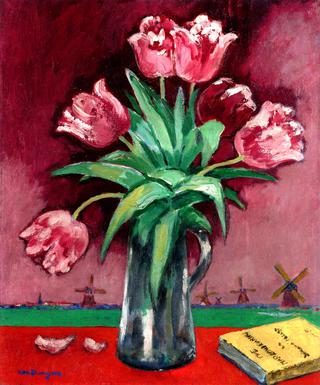Vase of Tulips