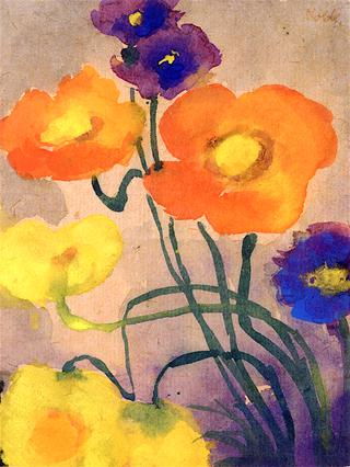 Poppy Seed and Cornflowers