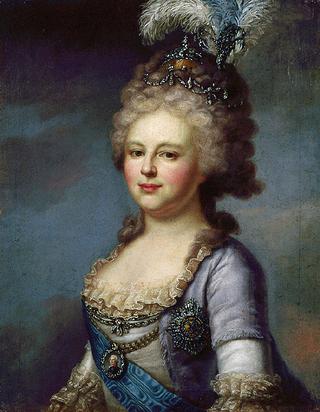 Portrait of Empress Maria Fedorovna
