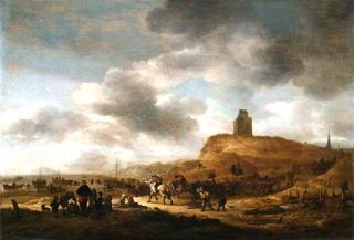 Scene on the Shore at Scheveningen