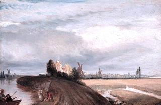 Landscape in the Manner of Rembrandt