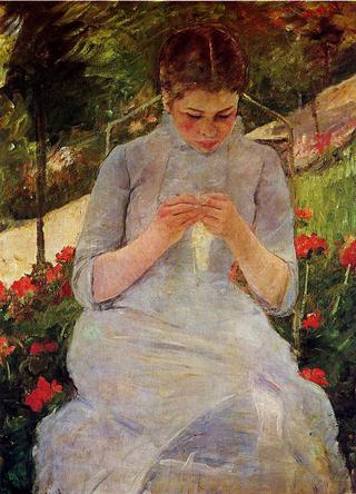 Girl in the Garden