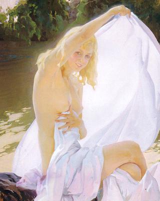 Mujer Secandose