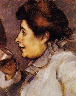 Woman with a Glass