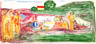 Bathers on the Beach