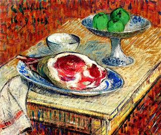 Still Life, Leg of Lamb