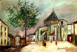 The Church of St. Geniez, Aveyron
