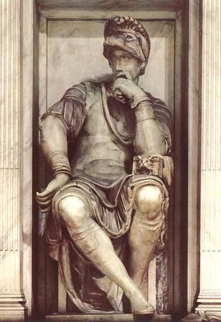 Tomb of Lorenzo de' Medici (detail)
