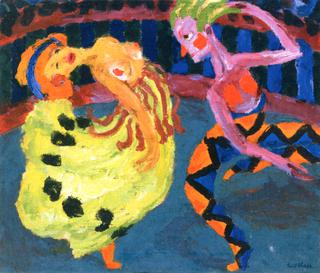 Dancer and Harlequin