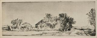 Landscape with a Road Beside a Canal