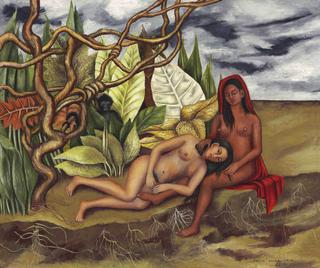 Two Nudes in a Forest