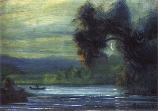 On the River by Waning Moon