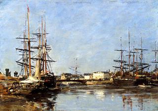 Trouville, the Port