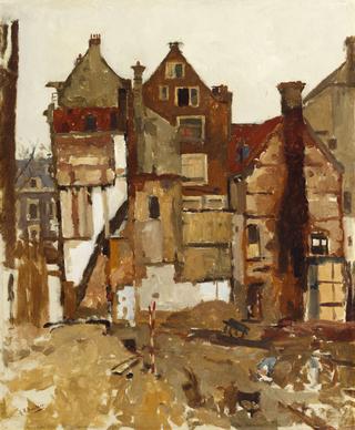 Demolition in the Oudezijds Achterburgwal