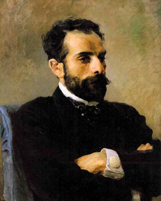 Portrait of Isaak Levitan