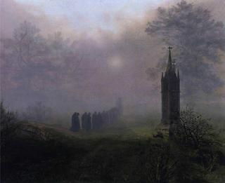 Procession in the Mist