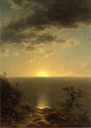 Moonrise on the Coast