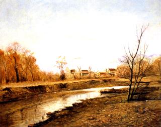 Platte River in Winter, Denver