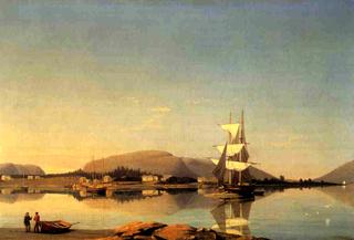 Entrance to Somes Sound from Southwest Harbor