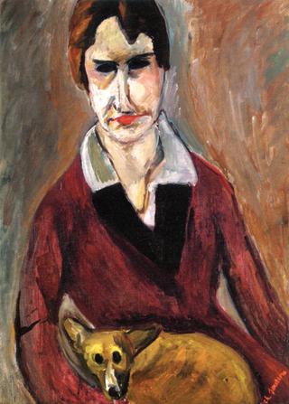 Woman with a Dog