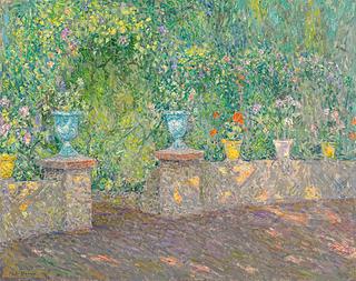 Faience Flower Pots