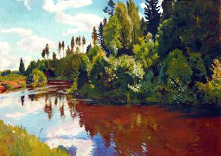 The Mouth of the Orlinka River