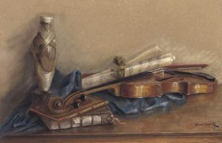 Still Life with Violin