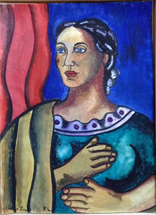Portrait of Nadia (Khodossevitch) Leger