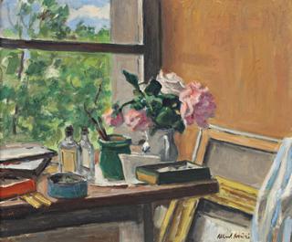 Table in Front of the Window