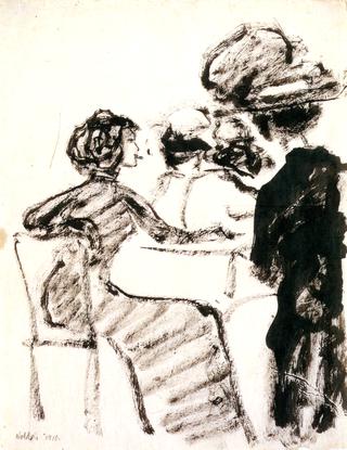 Women in a Café