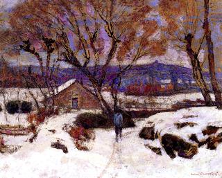 Snow at Murol