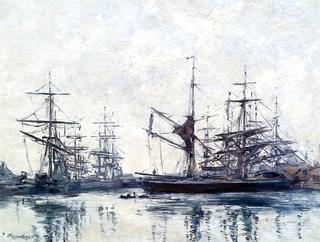Deauville, the Harbor