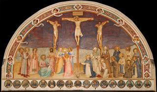 Crucifixion and Saints
