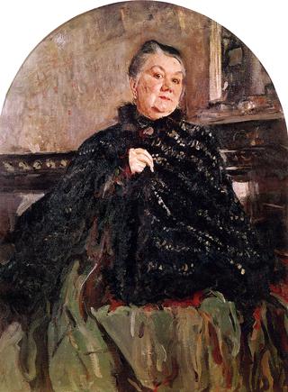 Portrait of the actrice G.H. Fedotovoj